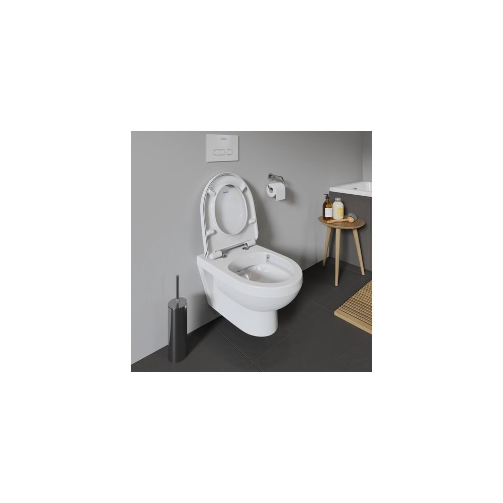 Duravit No.1 Wand-WC 540x365x350mm, Weiß Hochglanz, 4,5l, Tiefspüler, rimless, waag... DURAVIT-2562090000 4053424051710 (Abb. 5)