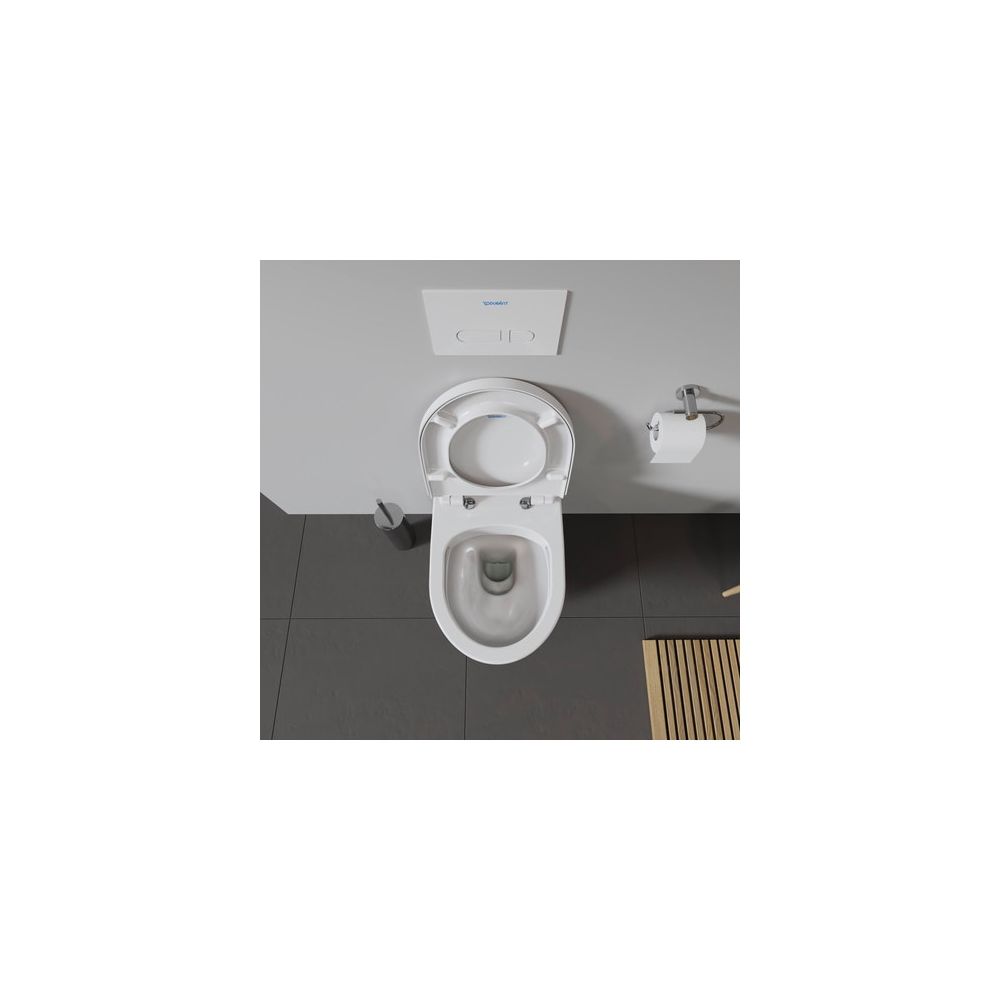 Duravit No.1 Wand-WC 540x365x350mm, Weiß Hochglanz, 4,5l, Tiefspüler, rimless, waa... DURAVIT-2562090000 4053424051710 (Abb. 14)