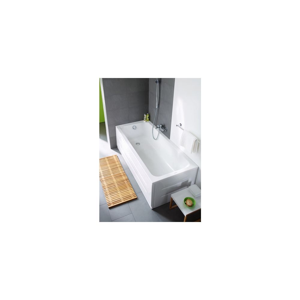 Duravit D-Code Badewanne 420x700x1700mm, Weiß glänzend, Rechteckig, Einbau, Ab... DURAVIT-700098000000000 4021534386459 (Abb. 4)