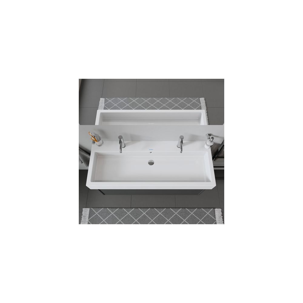 Duravit Vero Waschtisch 470x1200x175mm mit HLB Aufsatz, Weiß Hochglanz, Rechteckig... DURAVIT-04541200241 4021534582820 (Abb. 2)