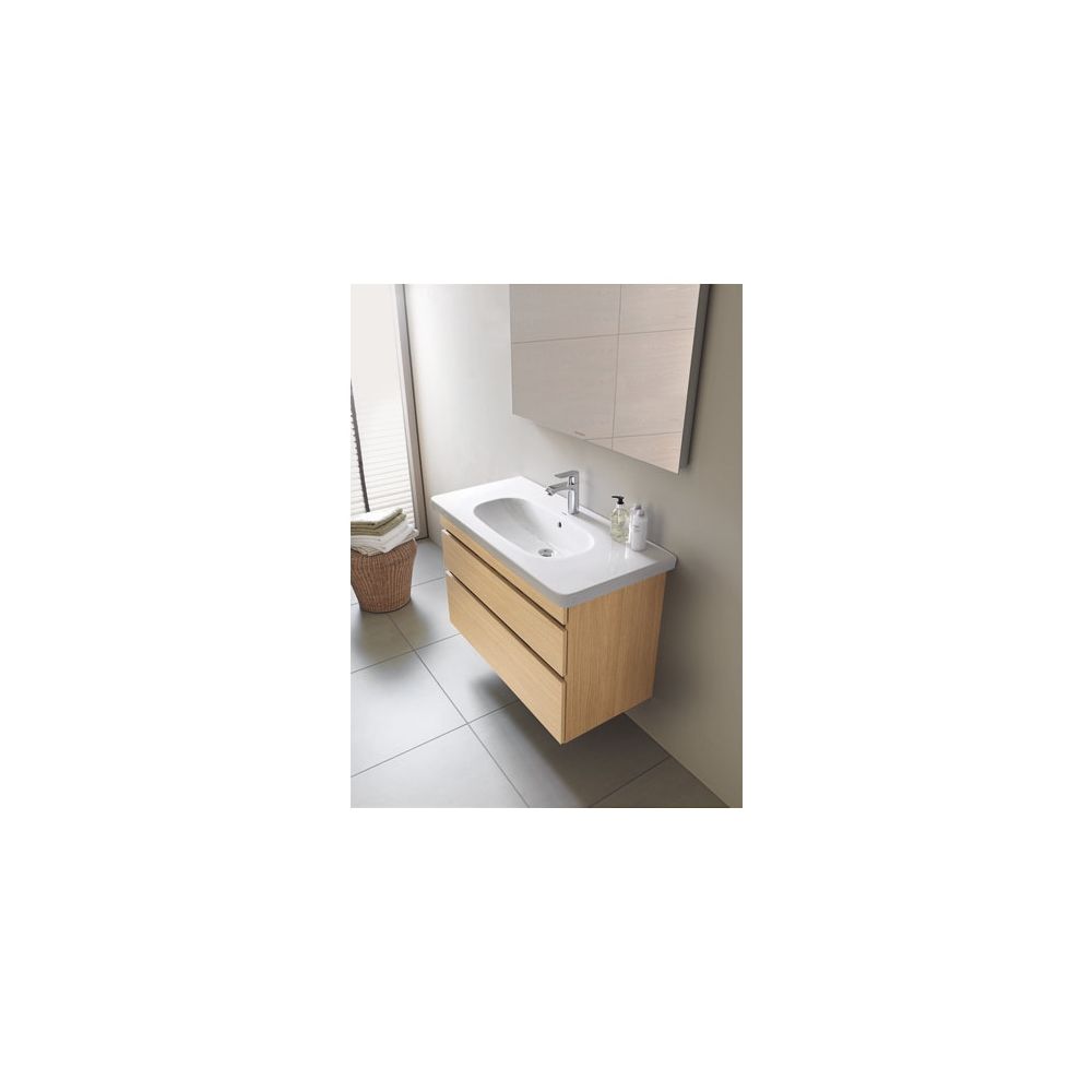 Duravit DuraStyle Waschtisch 480x1000x170mm, Weiß Hochglanz, Rechteckig, 1 Waschpl... DURAVIT-2320100000 4021534851100 (Abb. 12)