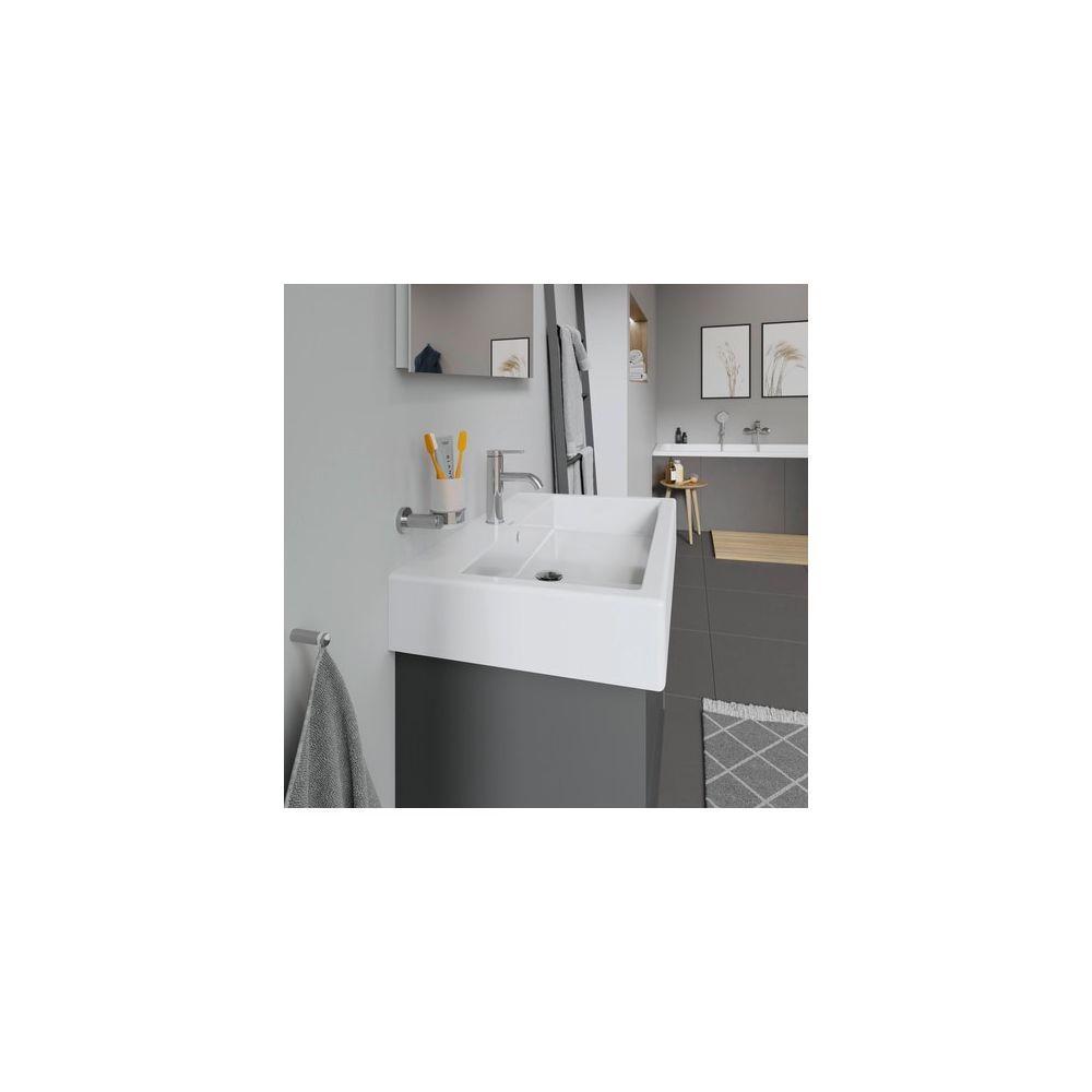 Duravit Vero Waschtisch 470x800x175mm wandhäng., Weiß Hochglanz, Rechteckig, 1 WP m... DURAVIT-0454800000 4021534269400 (Abb. 5)