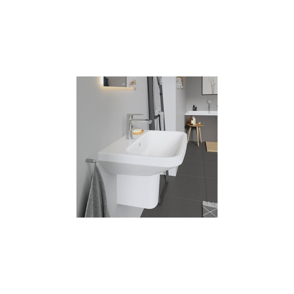 Duravit DuraStyle Waschtisch 440x650x170mm wandhäng., Weiß Hochglanz, Rechteckig, 1... DURAVIT-2319650000 4021534851063 (Abb. 2)