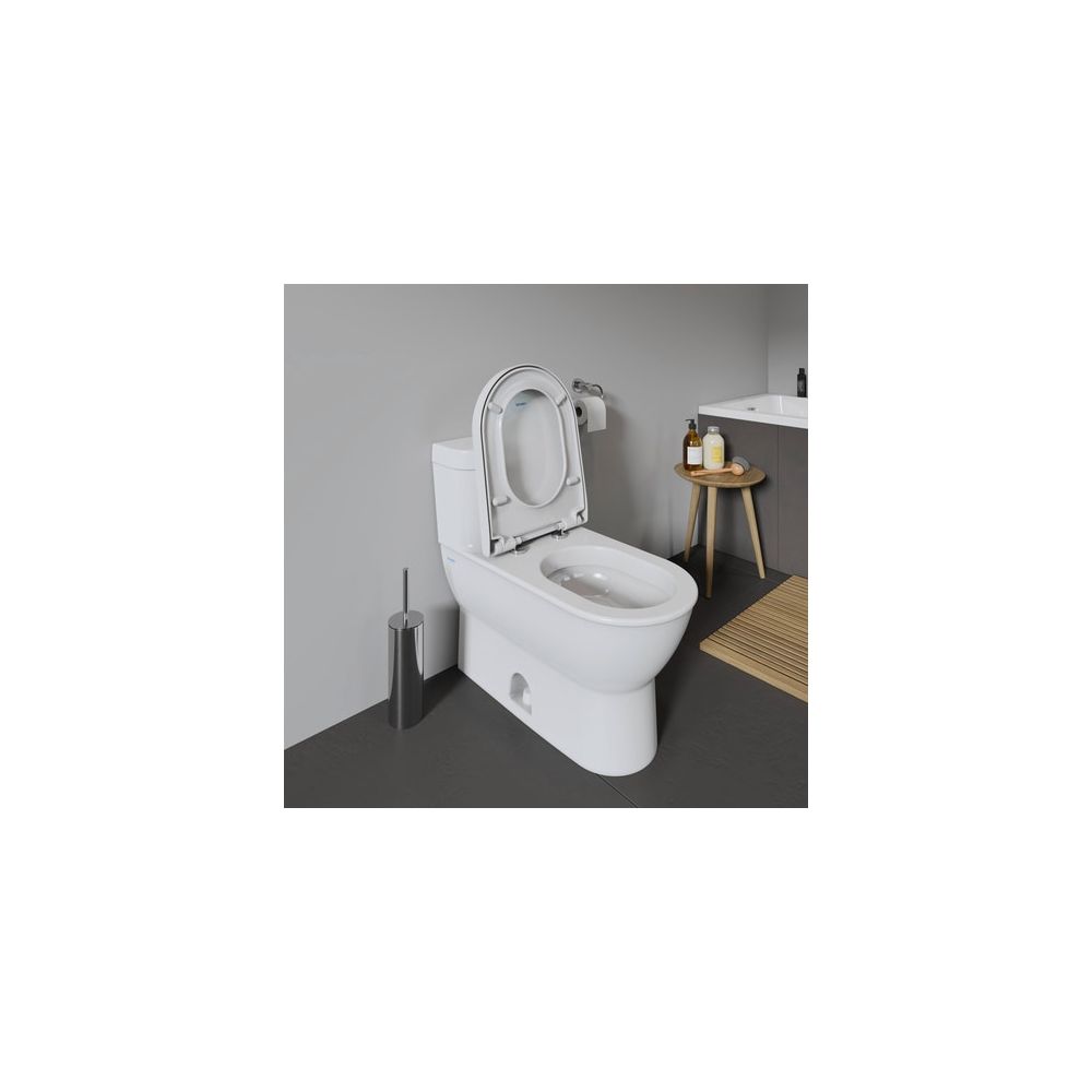Duravit WC-Sitz, Weiß HG 372x51x488mm mit Absenkauto. Sitzgarnitur ab. Weiße Edels... DURAVIT-0063390000 4021534634321 (Abb. 12)