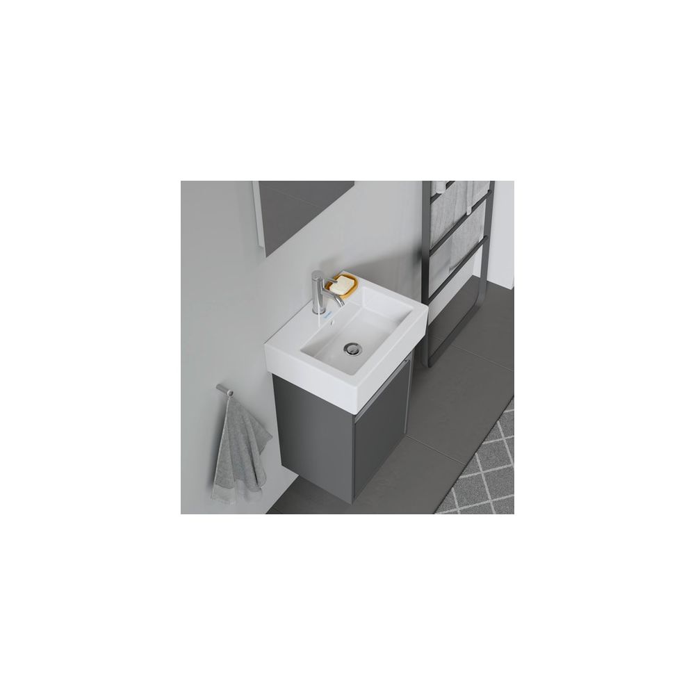 Duravit Vero Handwaschbecken 350x450x160mm, Weiß Hochglanz, Rechteckig,1 Waschplatz... DURAVIT-0704450000 4021534317392 (Abb. 3)