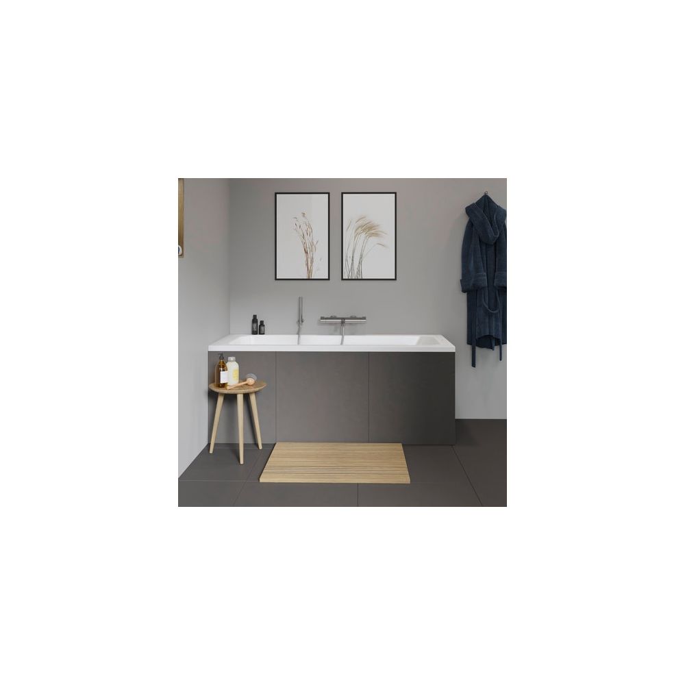 Duravit D-Code Badewanne 420x700x1600mm, Weiß glänzend, Rechteckig, Einbau, Ab... DURAVIT-700096000000000 4021534386442 (Abb. 4)