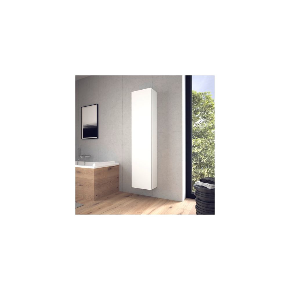 Duravit L-Cube Hochschrank Echtholzfurnier 243x400x1760mm, Mattweiß, 1 Tür R, Grif... DURAVIT-LC1170R1818 4053424305707 (Abb. 8)