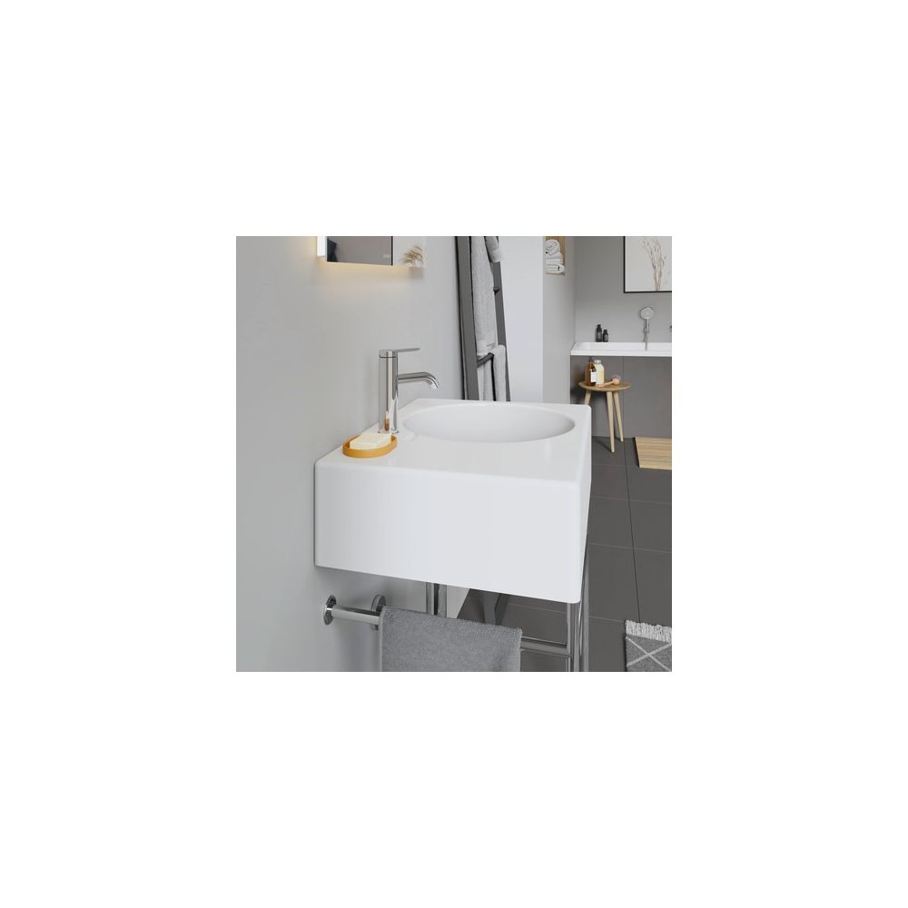 Duravit Design Classics Waschtisch 460x615x225mm wandhäng., R, Weiß Hochglanz, Rech... DURAVIT-0685600000 4021534096907 (Abb. 9)