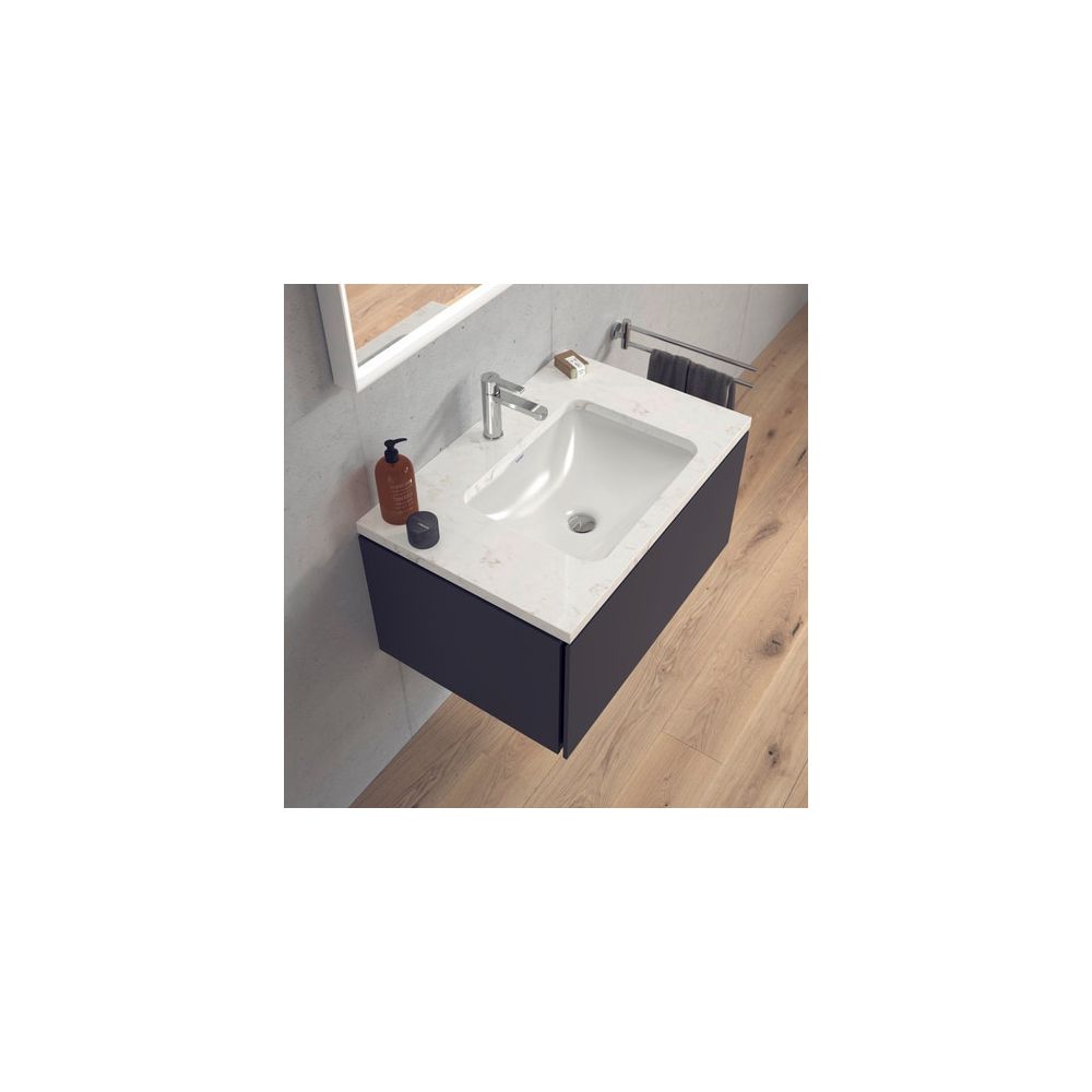 Duravit Starck 3 Einbauwaschtisch 365x530x180mm, Weiß Hochglanz, ohne HLB, mit Über... DURAVIT-0305490000 4021534226984 (Abb. 2)