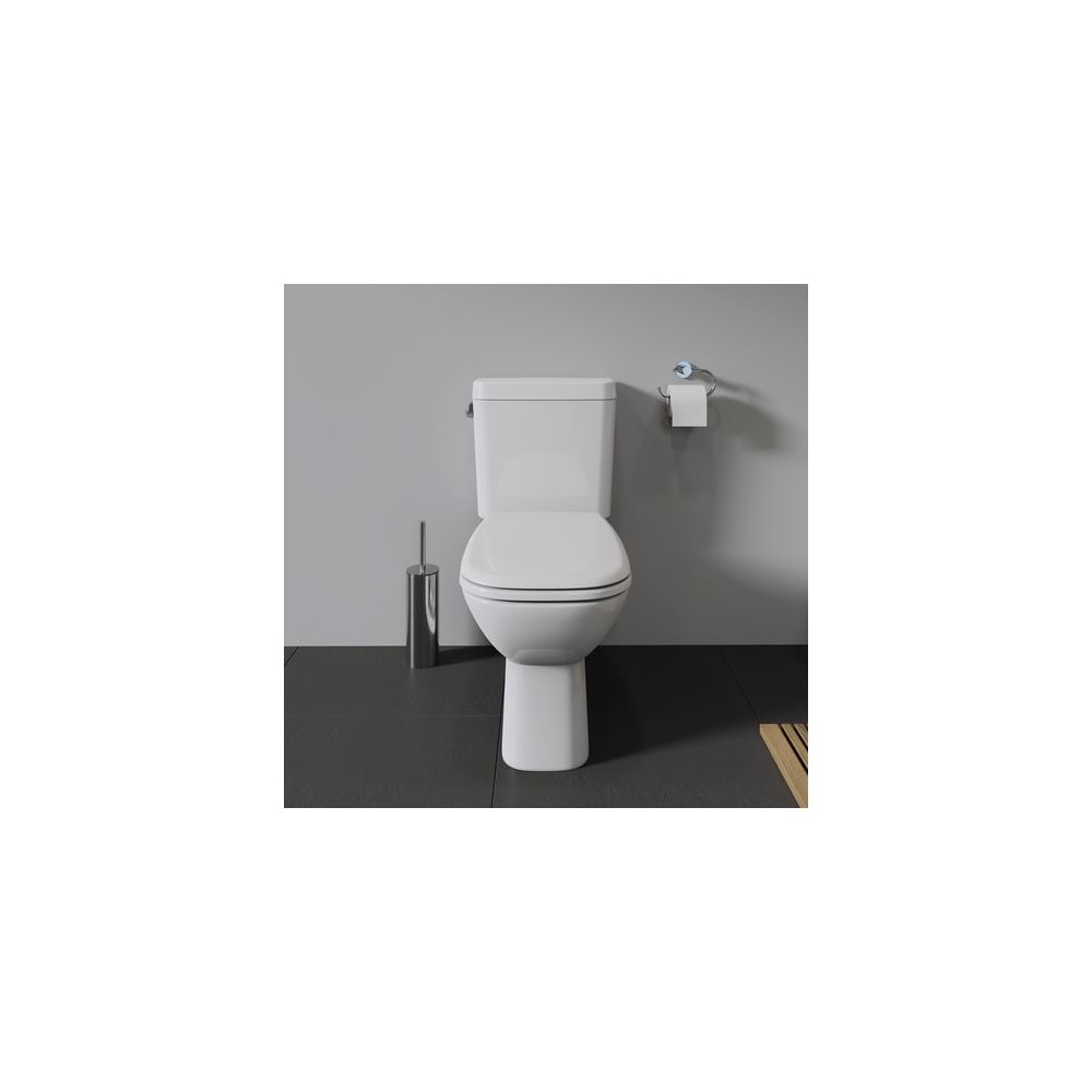 Duravit D-Code WC-Sitz Weiß HG 362x55x478mm mit Absenkauto. Sitzgarnitur ab. vorne ... DURAVIT-0062090096 4021534569319 (Abb. 7)