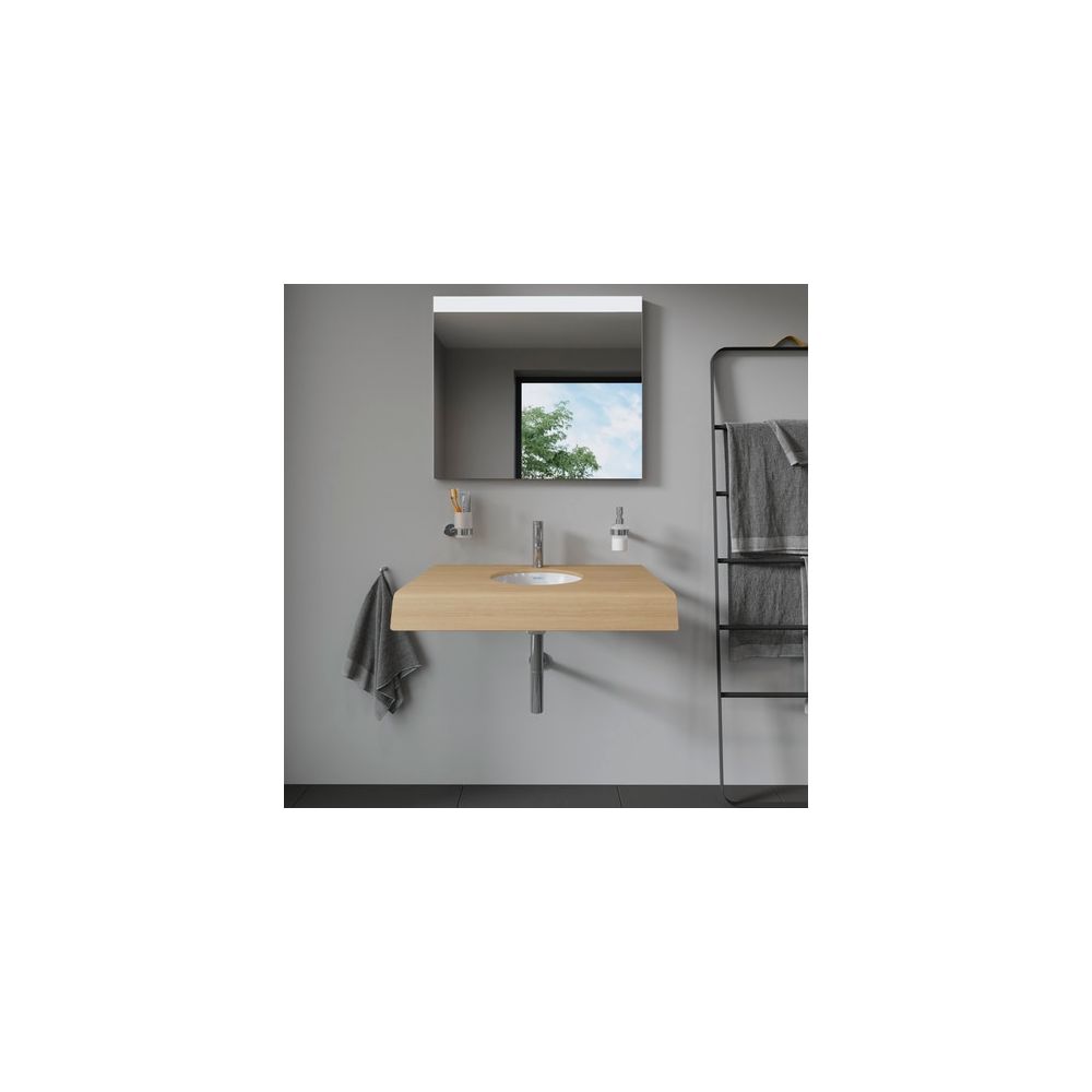 Duravit Architec Einbauwaschtisch 360x360x165mm, Weiß Hochglanz, ohne HLB, mit Über... DURAVIT-0319320000 4021534298080 (Abb. 4)