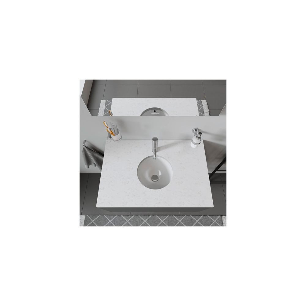 Duravit Architec Einbauwaschtisch 400x400x145mm, Weiß Hochglanz, ohne HLB/Überlauf,... DURAVIT-0319370000 4021534298103 (Abb. 1)