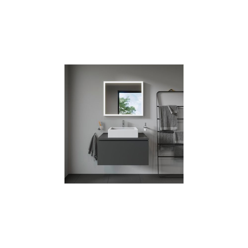 Duravit Vero Aufsatzbecken 500mm, Weiß Hochglanz, WonderGliss, Rechteckig, ohne Üb... DURAVIT-04555000001 4021534317347 (Abb. 5)