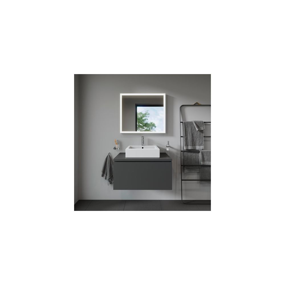 Duravit Vero Waschtisch 470x500x175mm wandh., Weiß Hochglanz, Rechteckig, WonderGl... DURAVIT-04545000271 4021534286001 (Abb. 4)