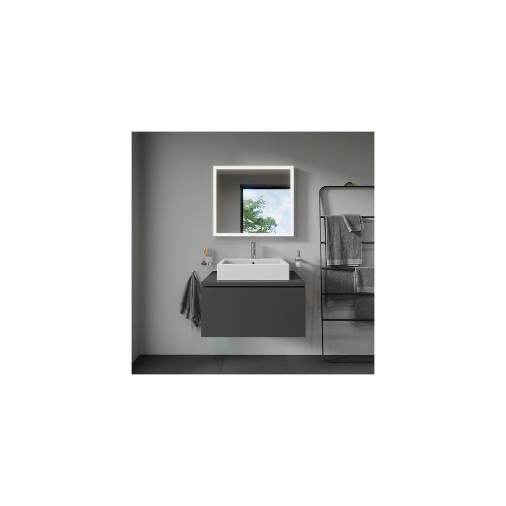 Duravit Vero Aufsatzbecken 595mm, Weiß Hochglanz, Rechteckig, mit HLB, mit Überlauf... DURAVIT-0452600000 4021534346279 (Abb. 4)