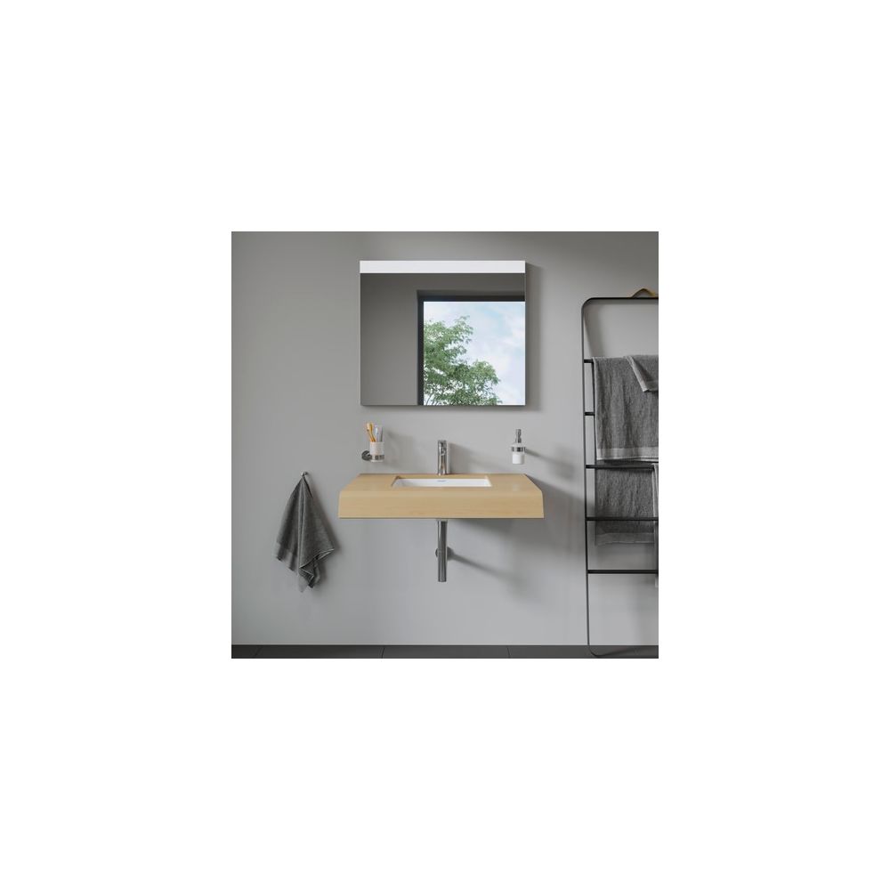 Duravit Vero Einbauwaschtisch 315x465x160mm, Weiß Hochglanz, WonderGliss, ohne HLB... DURAVIT-03304300001 4021534812620 (Abb. 4)
