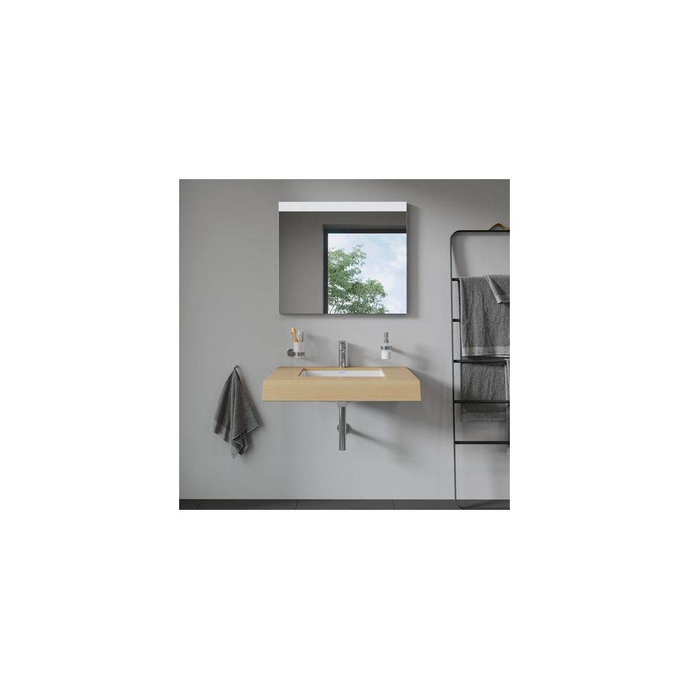 Duravit Vero Einbauwaschtisch 315x485x160mm, Weiß Hochglanz, ohne HLB, mit Überlauf... DURAVIT-0330480000 4021534317682 (Abb. 4)