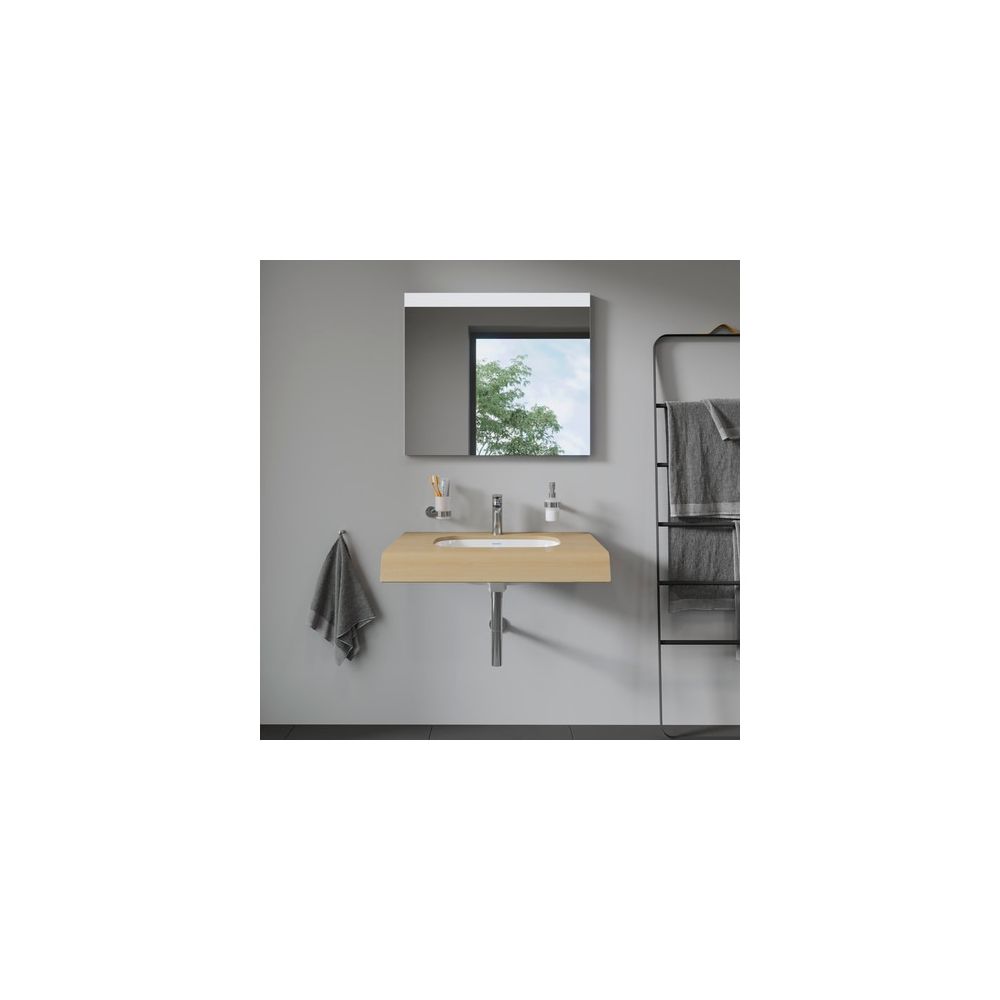Duravit D-Code Einbauwaschtisch 290x495x210mm, Weiß Hochglanz, ohne HLB, mit Überla... DURAVIT-0338490000 4021534344084 (Abb. 4)