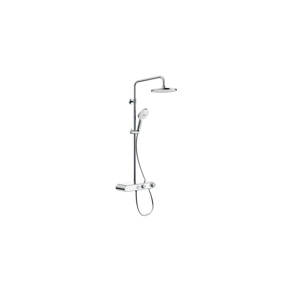 Duravit Shower Systems Duschsystem Chrom, Thermostat, Kopfbrause 230mm, 10,5l/min... DURAVIT-TH4380008005 4067116161304 (Abb. 5)