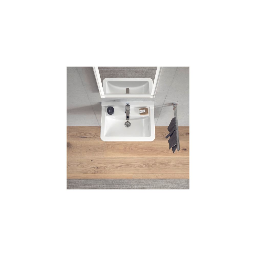 Duravit Starck 3 Waschtisch 360x500x180mm wandhäng., Weiß Hochglanz, Rechteckig, 1 ... DURAVIT-0300500000 4021534223082 (Abb. 1)
