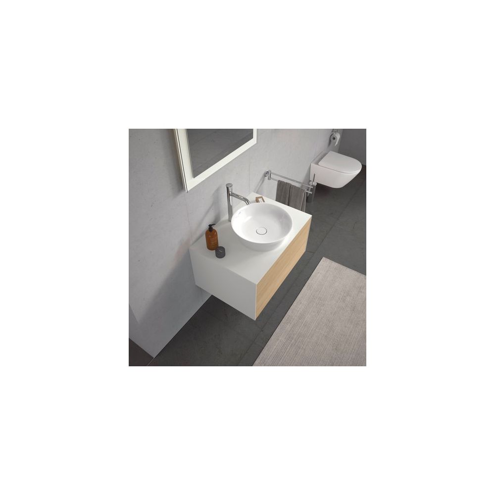 Duravit White Tulip Aufsatzbecken 430mm, Weiß Hochglanz, WonderGliss, DuraCeram, ... DURAVIT-23624300791 4063382135193 (Abb. 12)