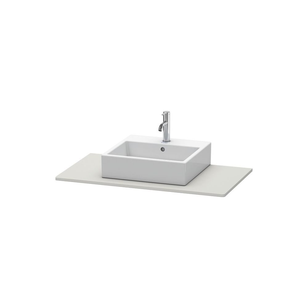 Duravit XSquare Konsole 550x1000x16mm, Betongrau Matt, ohne Konsolenträger, 1 Auss... DURAVIT-XS060E00707 4053424566771 (Abb. 2)