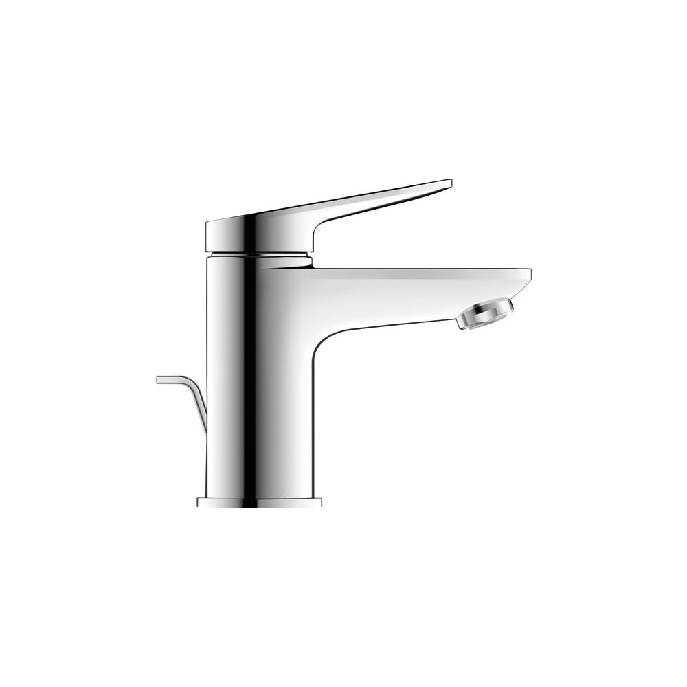 Duravit Wave Einhebel-Waschtischmischer S, Chrom, 5l/min, Hebelgriff, mit Garnitu... DURAVIT-WA1010001010 4067116105070 (Abb. 4)