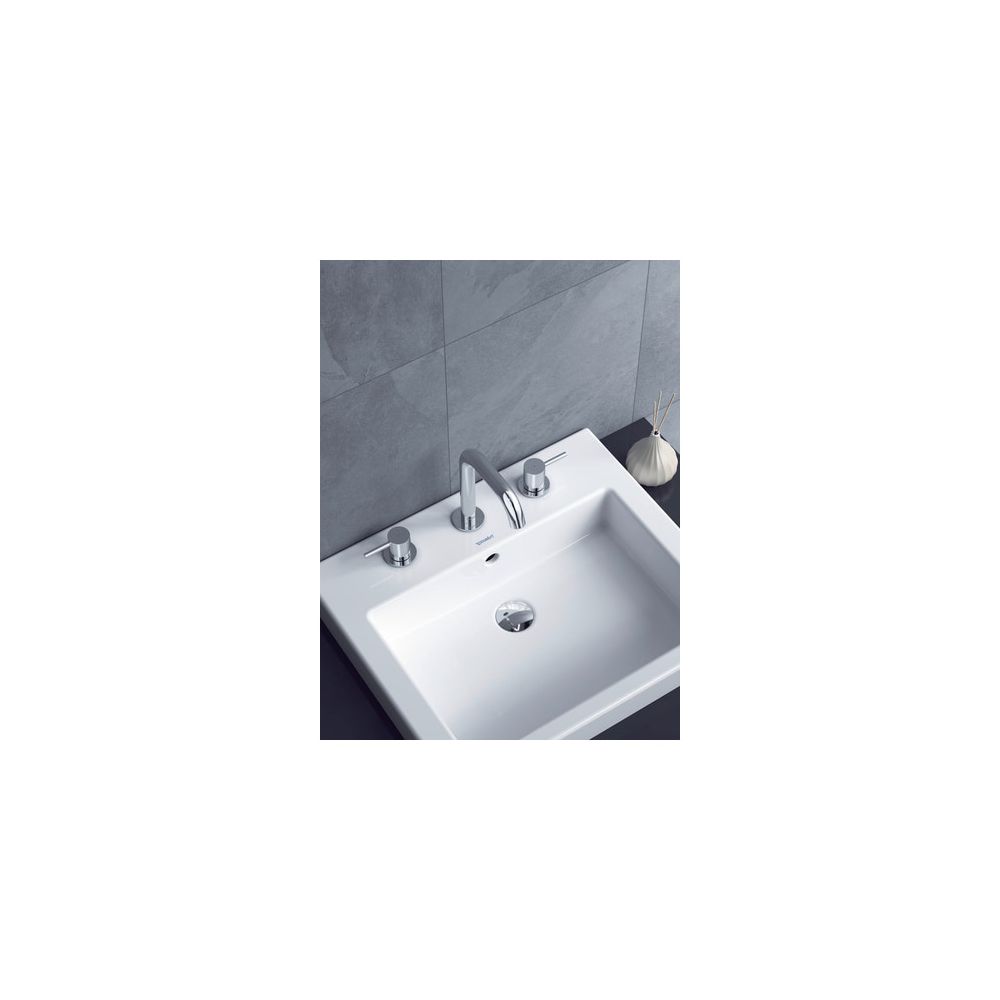 Duravit Circle 3-Loch Waschtischarmatur Keramikmischsystem, Chrom HG, Ausladung 1... DURAVIT-CE1060005010 4067116104462 (Abb. 1)