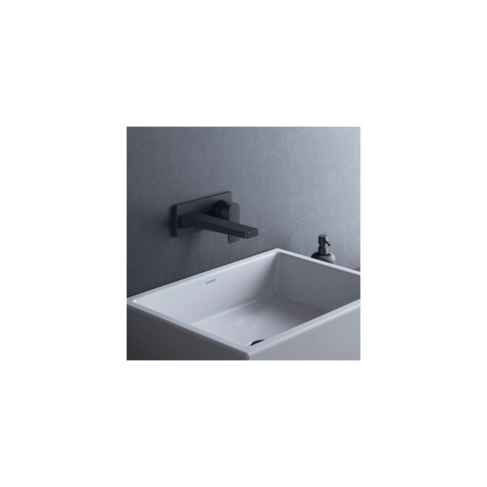 Duravit Manhattan Einhebel-Waschtischmischer, Mattschwarz, Unterputz, Ausl. 189mm... DURAVIT-MH1070004046 4067116104820 (Abb. 1)