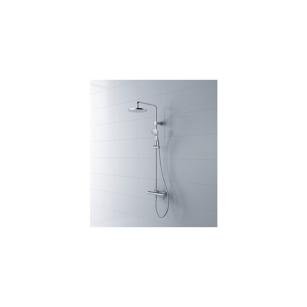 Duravit Wave Duschsystem, Einhebel-Brausemischer, Chrom HG, Höhe 1124mm, Brausesc... DURAVIT-WA4280007010 4067116105773 (Abb. 3)