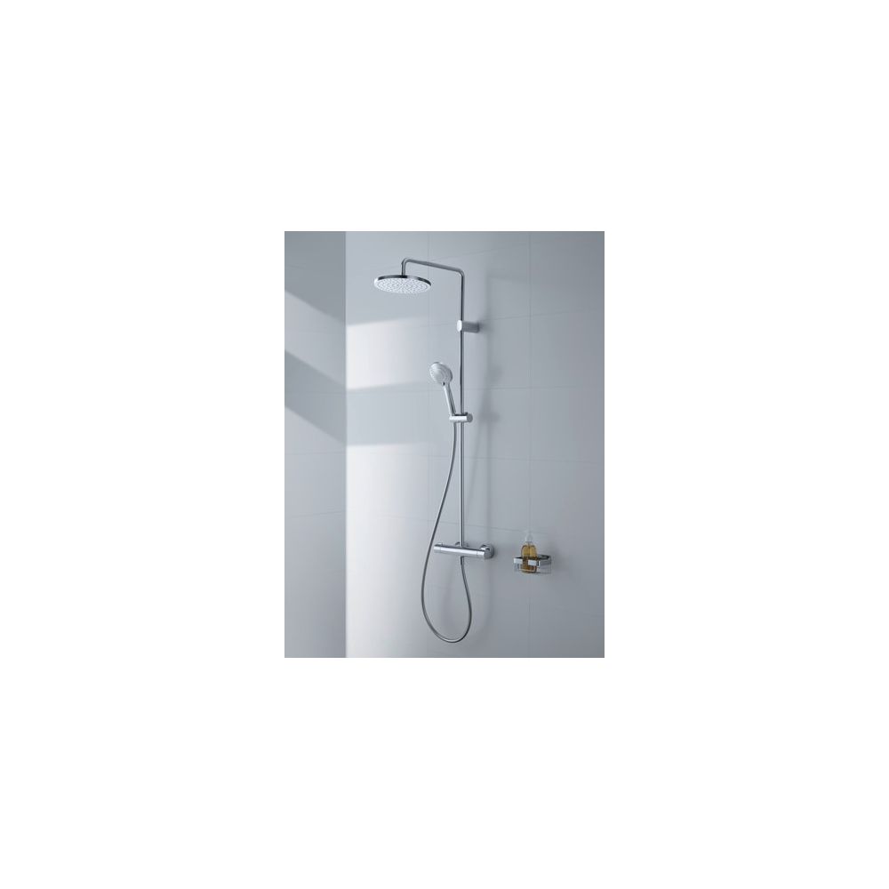 Duravit Shower Systems Duschsystem Chrom HG, Thermostat, Kopfbrause 250mm, 14,5l/... DURAVIT-TH4280008010 4067116113679 (Abb. 9)