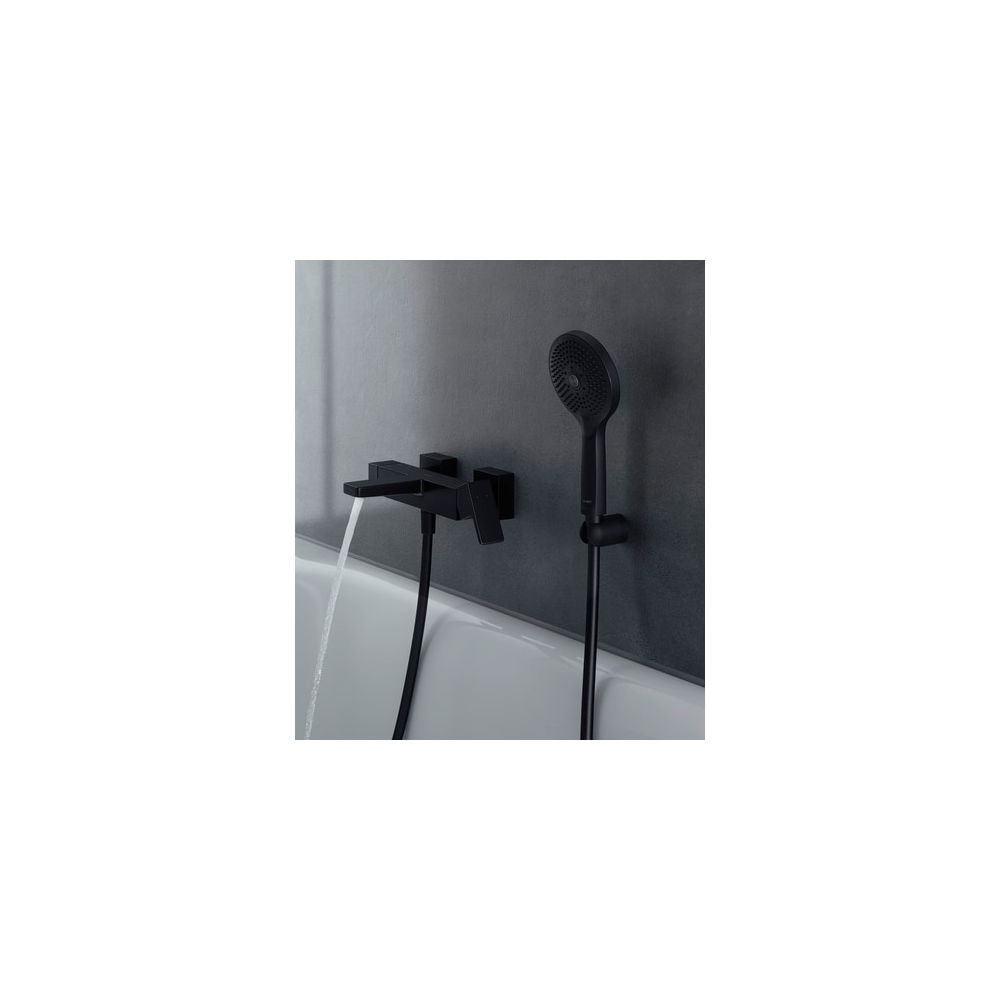 Duravit Handbrause, Mattschwarz, MinusFlow, d. 120mm, Strahlart Rain, Pulse, Mono... DURAVIT-UV0652017046 4067116113822 (Abb. 6)