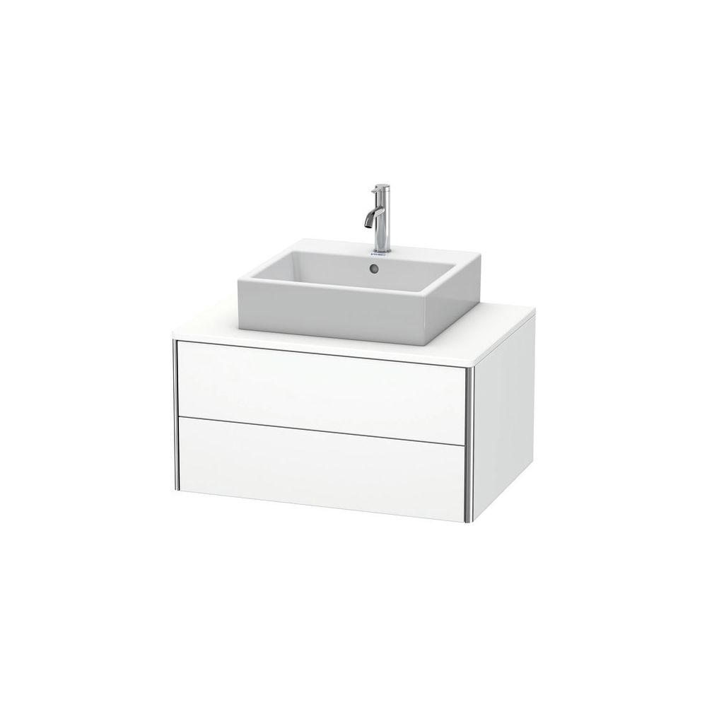 Duravit XSquare Konsolenwaschtischunterbau wandhäng. 548x800x400mm, ohne KSP Mattw... DURAVIT-XS491001818 4053424553573 (Abb. 1)