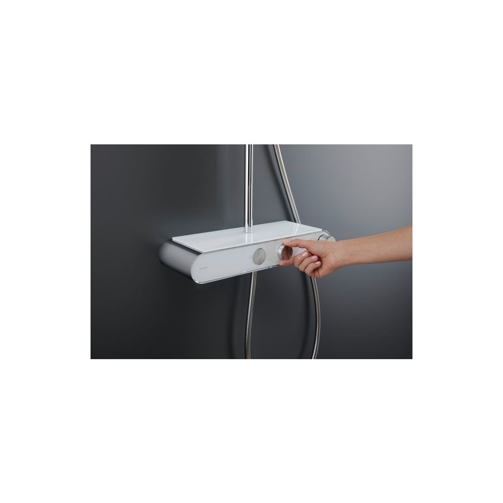 Duravit Shower Systems Duschsystem Chrom, Thermostat, Kopfbrause 230mm, 10,5l/mi... DURAVIT-TH4380008005 4067116161304 (Abb. 16)