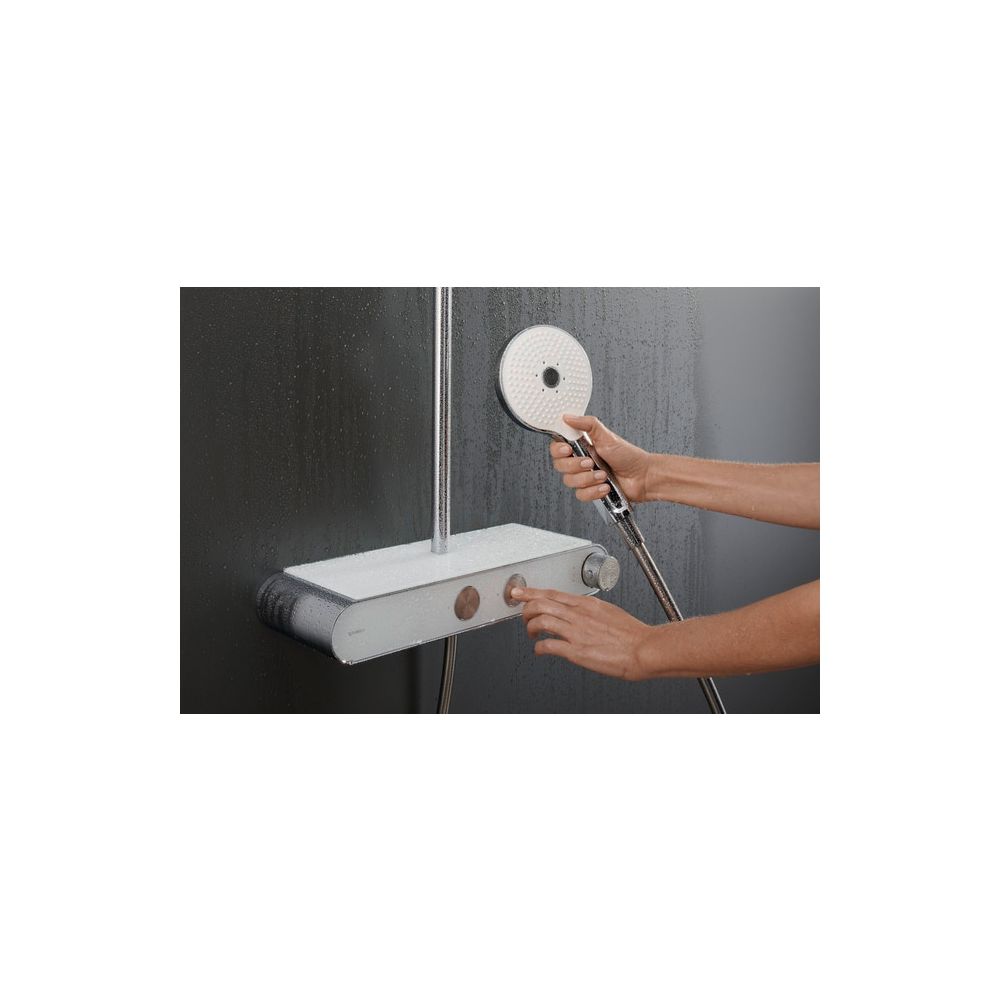 Duravit Shower Systems Duschsystem Chrom, Thermostat, Kopfbrause 230mm, 10,5l/mi... DURAVIT-TH4380008005 4067116161304 (Abb. 18)