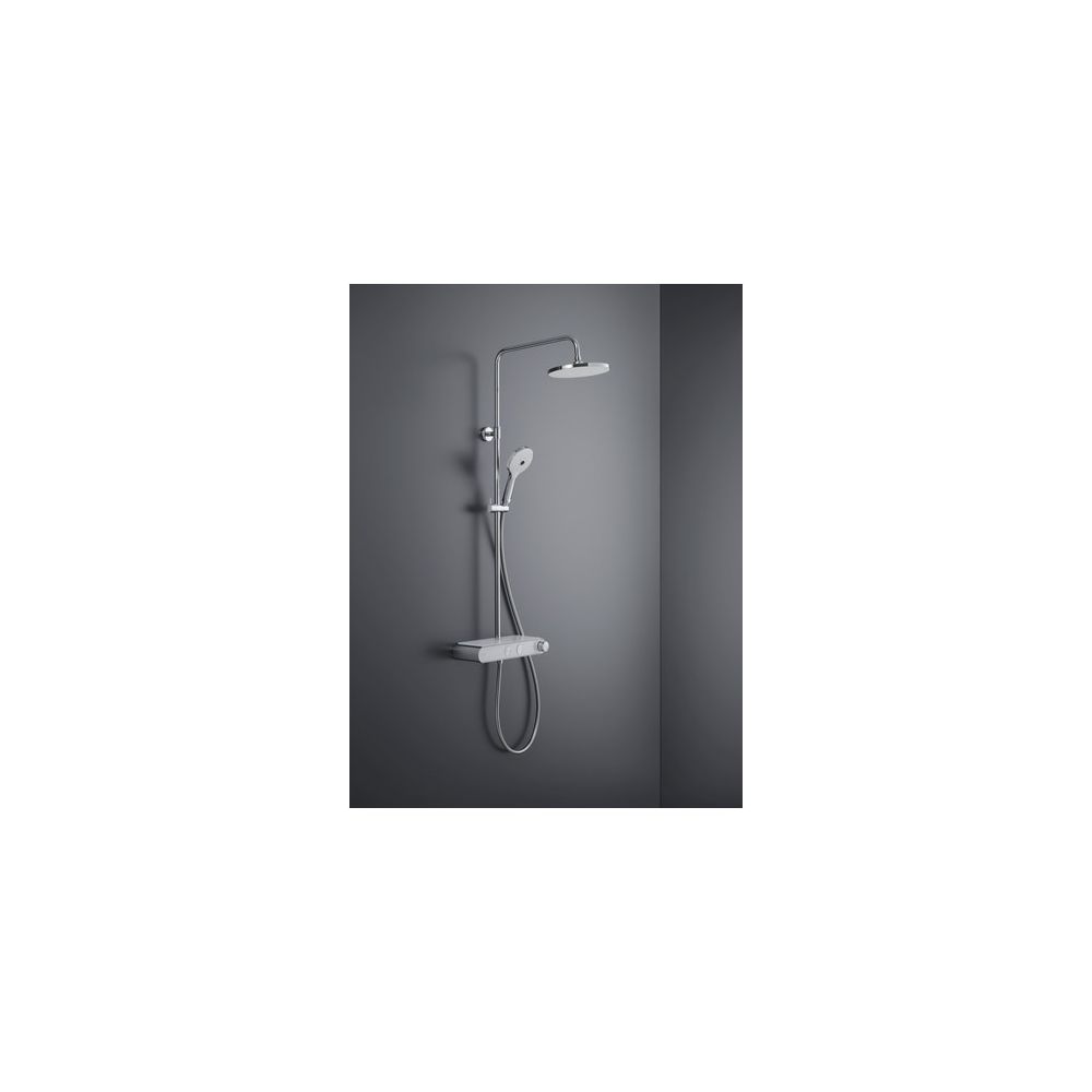 Duravit Shower Systems Duschsystem Chrom, Thermostat, Kopfbrause 230mm, 10,5l/mi... DURAVIT-TH4380008005 4067116161304 (Abb. 24)