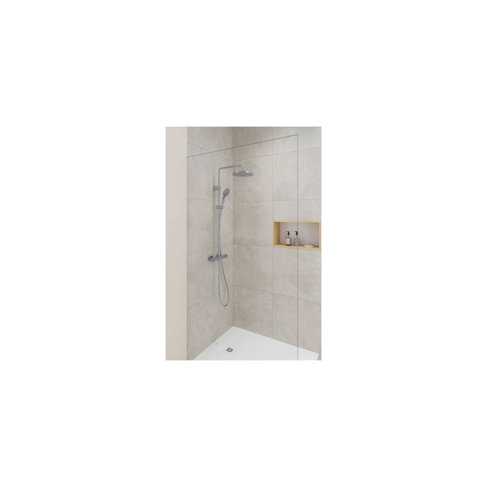 Duravit Shower Systems Duschsystem Chrom HG, Thermostat, Kopfbrause 250mm, 14,5l/... DURAVIT-TH4280008010 4067116113679 (Abb. 7)
