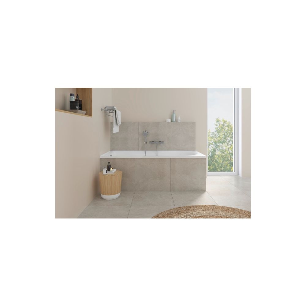Duravit Wave Wannenthermostat Aufputz, Chrom, Ausladung 198mm, 18l/min, S-Anschlü... DURAVIT-WA5220000010 4067116105797 (Abb. 3)