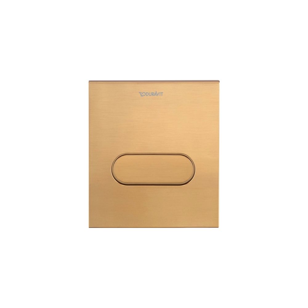 Duravit DuraSystem A1 Betätigungsplatte mechanisch für Urinal Aufgesetzt, Bronze ... DURAVIT-WD5004041000 4067116320336 (Abb. 1)