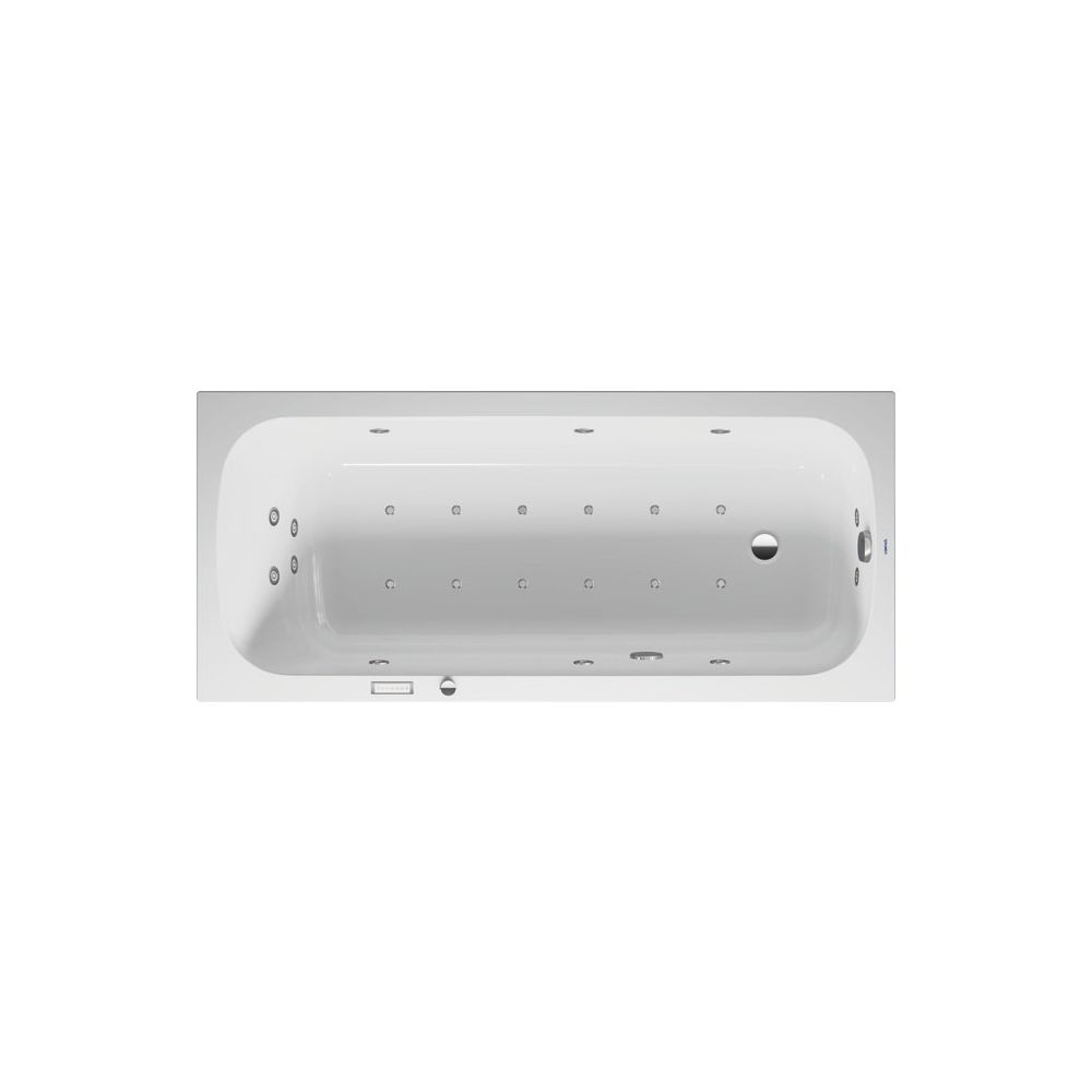 Duravit Qatego Whirlwanne Rechteckig, Einbau, 800x1800x480mm, Combi-System E, ... DURAVIT-760613000CE1000 4067116074017 (Abb. 1)