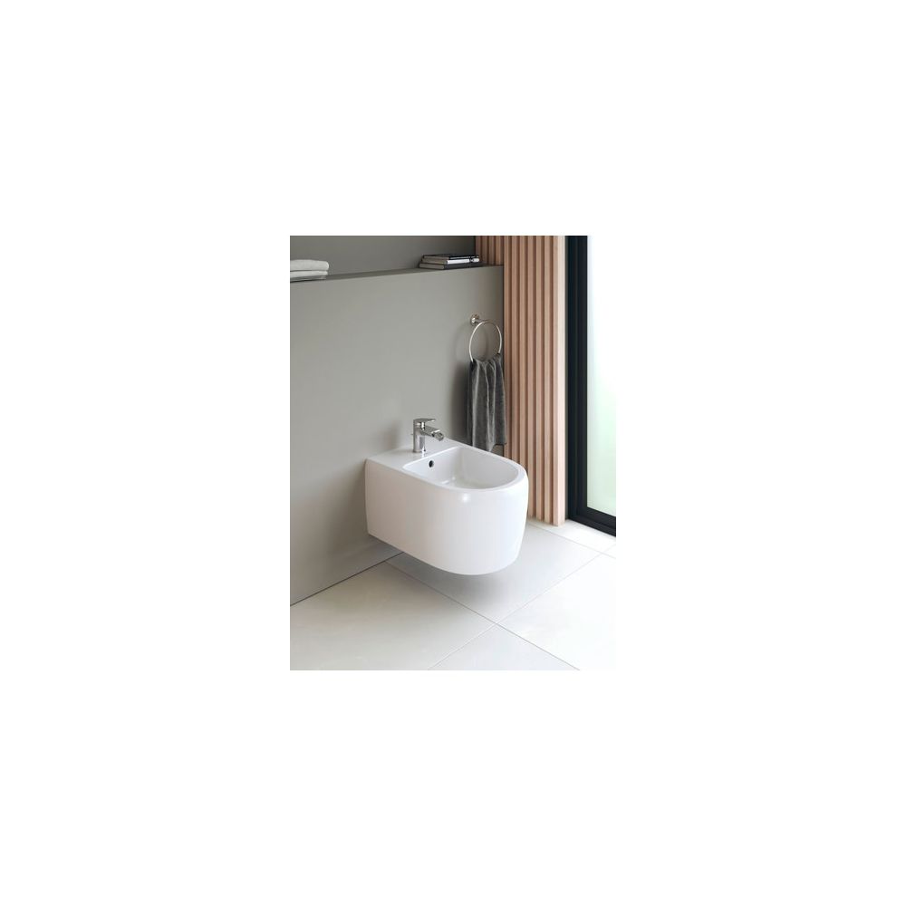 Duravit Qatego Wandbidet 570x385x285mm, Weiß Hochglanz, HygieneGlaze, 1 HL, HLB, Üb... DURAVIT-2263152000 4067116069587 (Abb. 3)