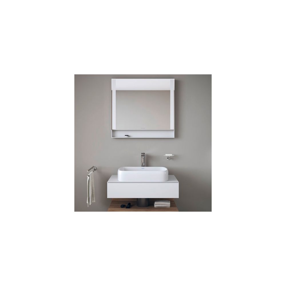 Duravit Qatego SpiegelWandmontage 65x800x750mm, Mattweiß, LED, 26W, Betätigung... DURAVIT-QA7082018180000 4067116204872 (Abb. 2)