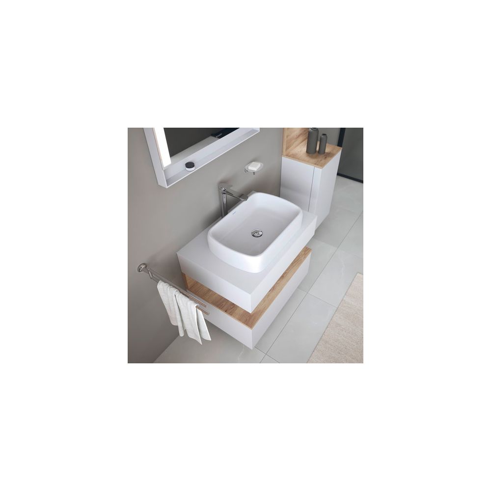 Duravit Qatego Aufsatzbecken 600mm, Weiß Hochglanz, Oval, ohne Überlauf und HLB, Ge... DURAVIT-2384600079 4067116996142 (Abb. 4)