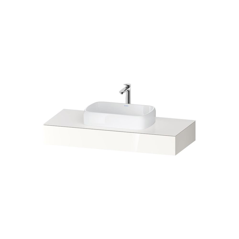 Duravit Qatego Konsole 550x1200x170mm, 1 Ausschnitt/Waschplatz, Weiß Hochglanz... DURAVIT-QA4802022220000 4067116258578 (Abb. 2)