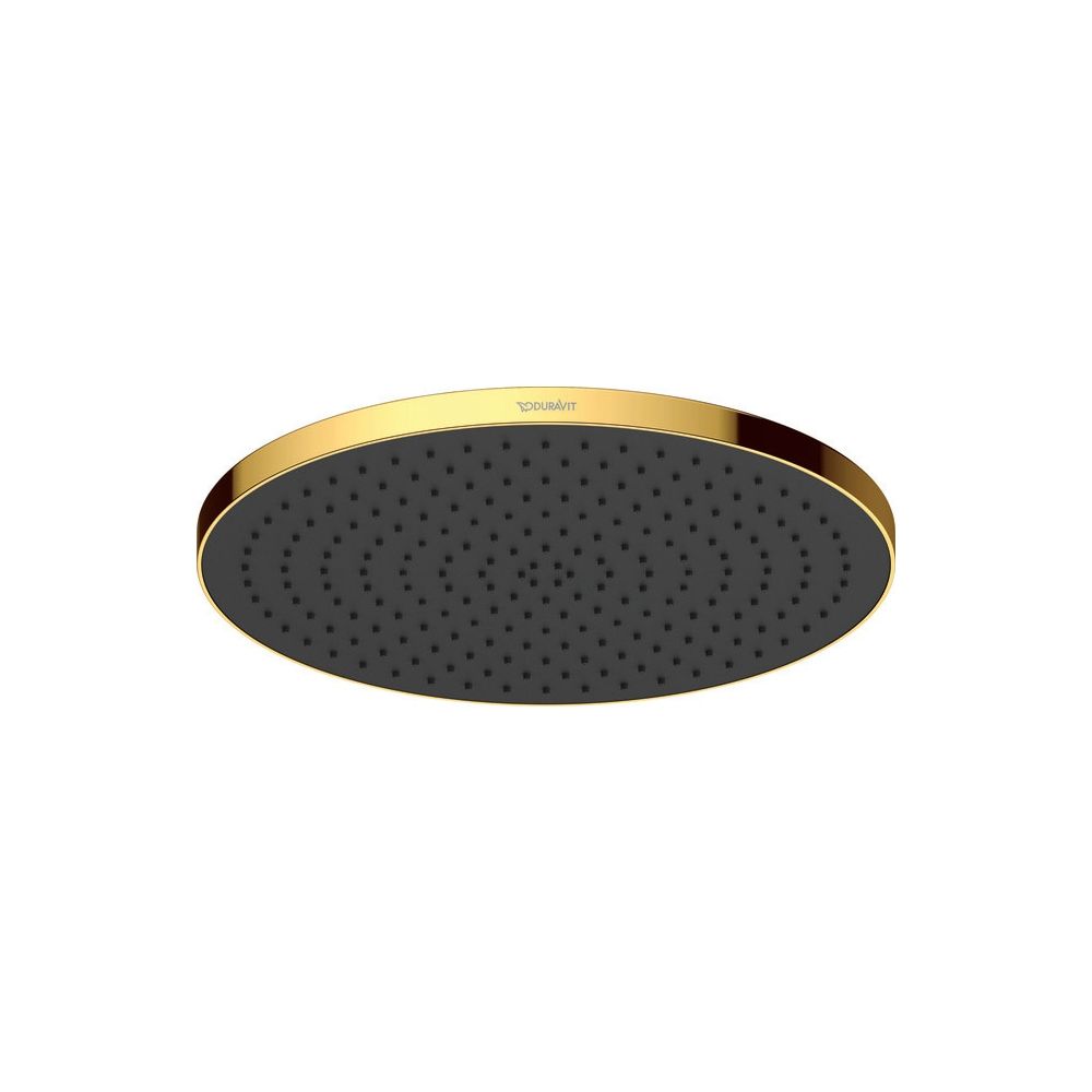 Duravit Kopfbrause, Gold poliert, Kunststoff, MinusFlow, Rund, d. Kopfbrause 230m... DURAVIT-UV0662017034 4067116113884 (Abb. 2)