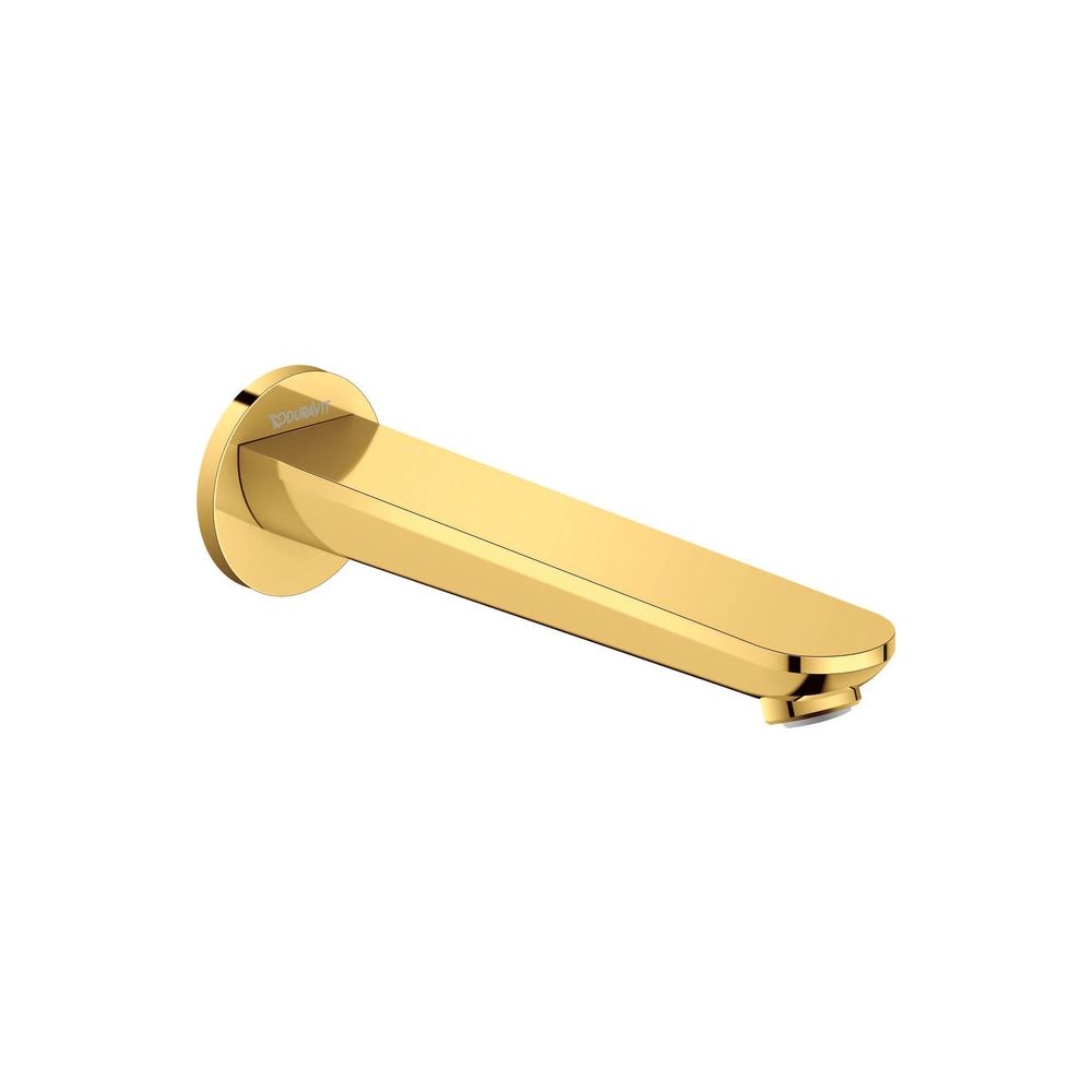 Duravit Wave Wanneneinlauf Wandmontage, Gold poliert, Rosette rund, Ausladung 202... DURAVIT-WA5240010034 4067116105919 (Abb. 2)