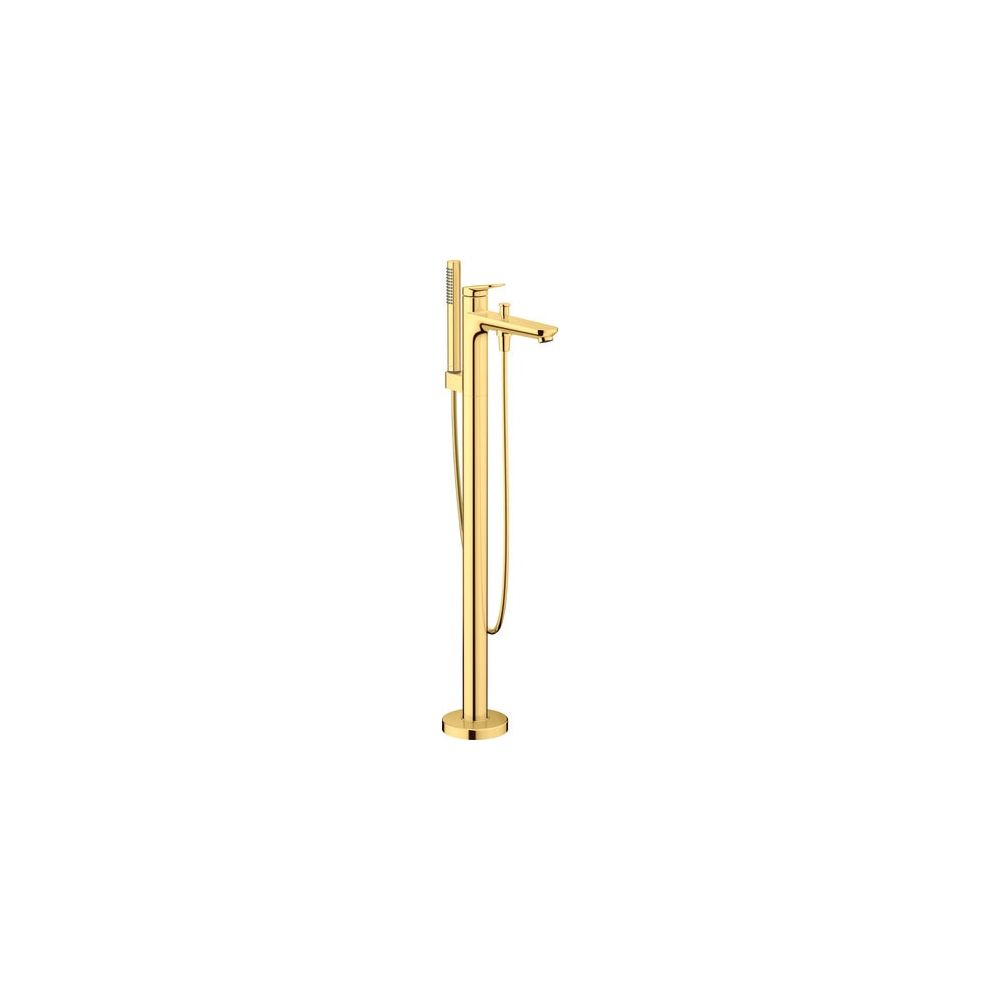 Duravit Wave Einhebel-Wannenmischer bodenstehend, Gold poliert, Höhe 947mm, Ausla... DURAVIT-WA5250000034 4067116105964 (Abb. 2)