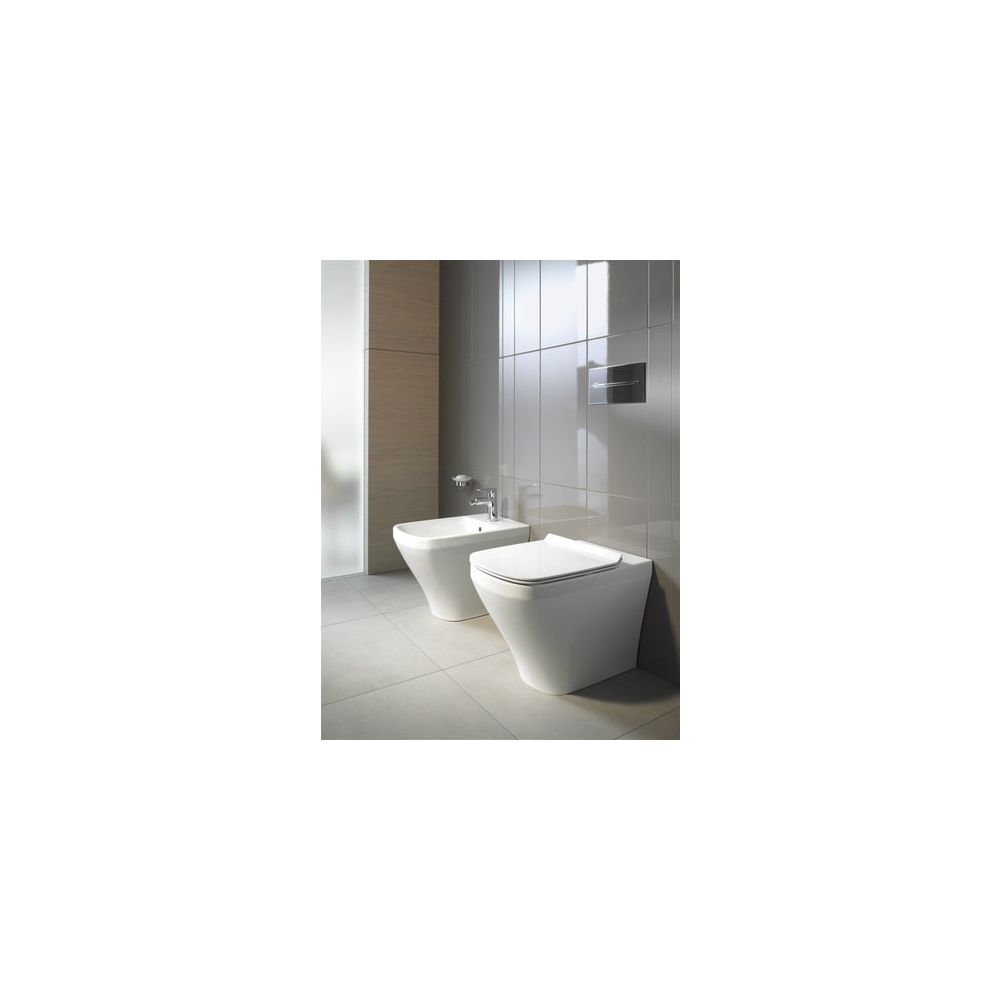 Duravit DuraStyle Stand Bidet 630x370x400mm, Weiß Hochglanz, 1 HL, mit Überlauf mit... DURAVIT-2283100000 4021534854361 (Abb. 2)