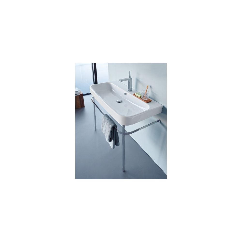Duravit Happy D.2 Waschtisch 505x1000x170mm, WonderGliss, Weiß Hochglanz, Rechteck... DURAVIT-23181000271 4021534861376 (Abb. 2)