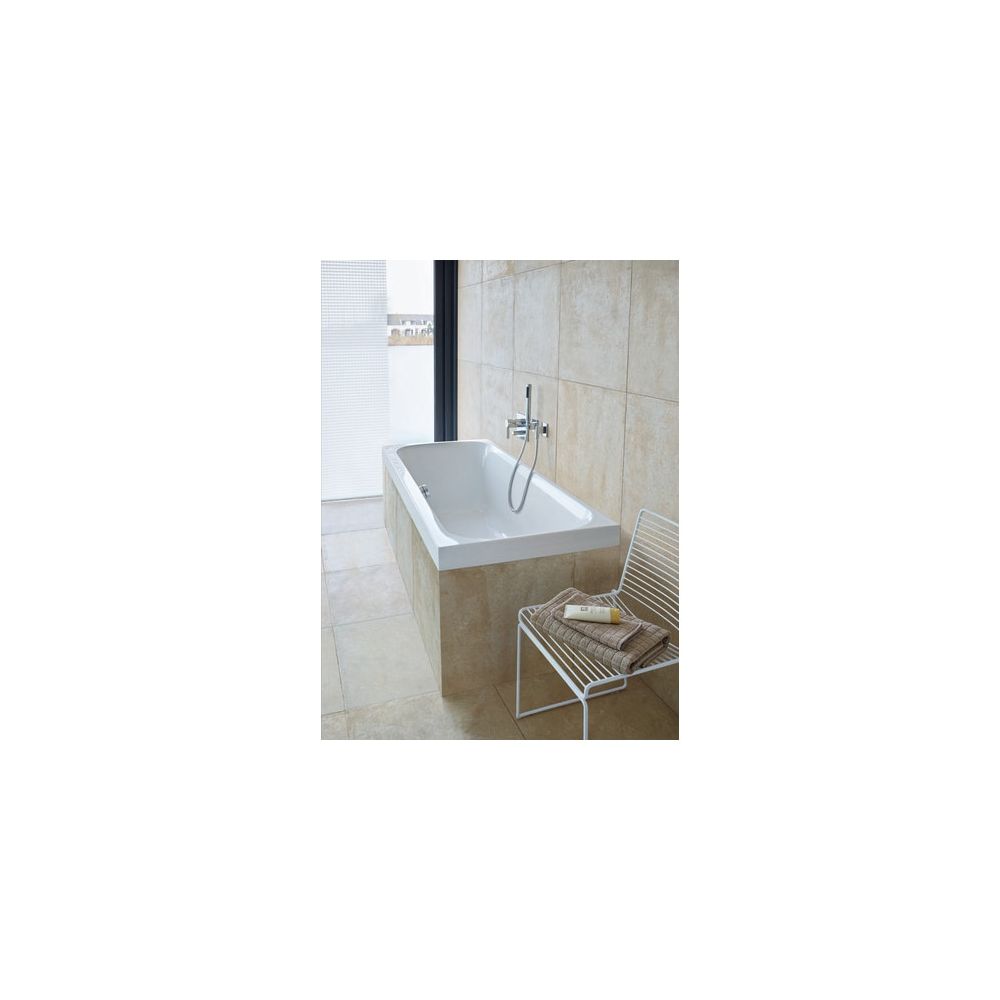 Duravit Happy D.2 Plus Badewanne 480x800x1800mm, 180l, Weiß glänzend, Rechteck... DURAVIT-700314000000000 4021534874352 (Abb. 1)